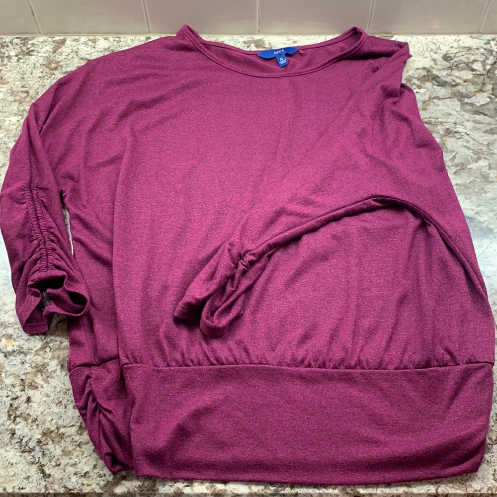 Deep Magenta Top XL